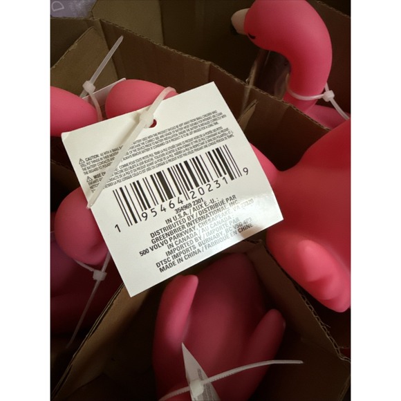 Lot Of 19- Pink Lighted Light Up Flamingo. 4" X 4"-Brand New - Picture 11 of 11
